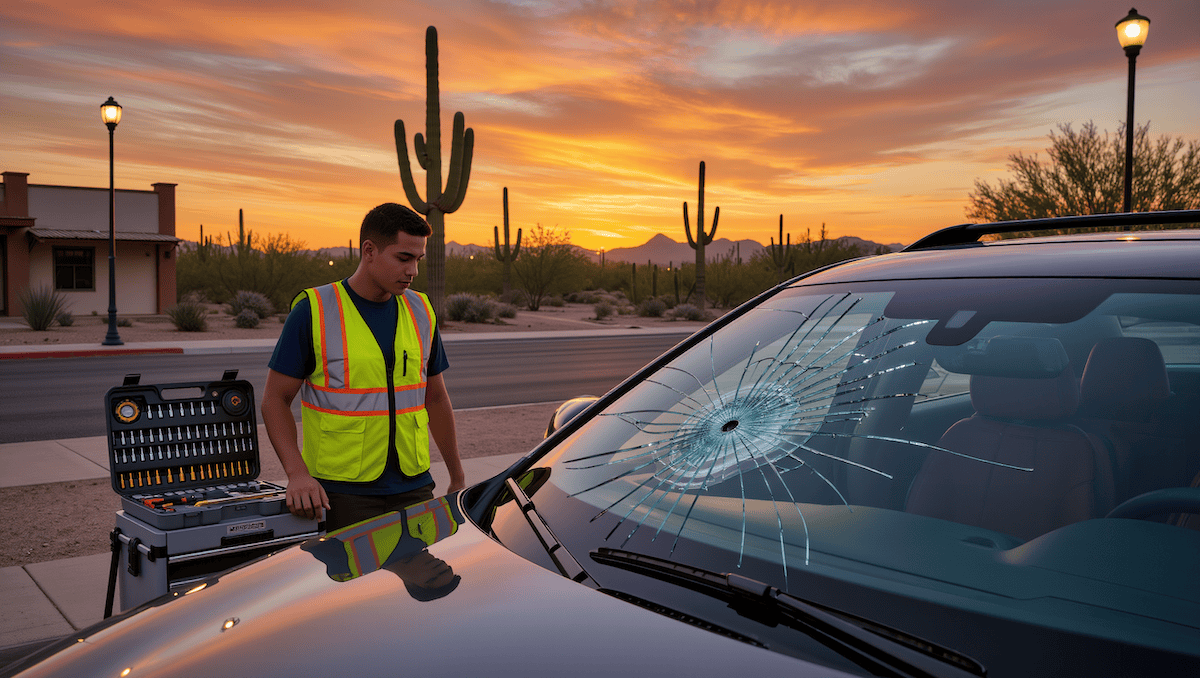 Top Signs You Need Windshield Replacement After a Car Accident in Phoenix, AZ